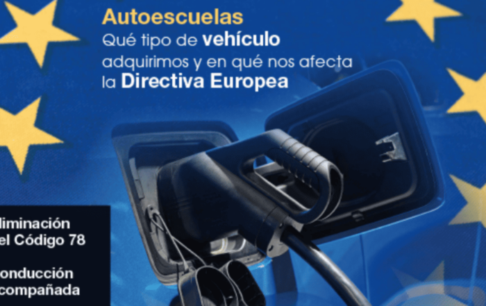 Jornada de CNAE sobre vehículos de autoescuela y nueva Directiva Europea de permisos de conducir