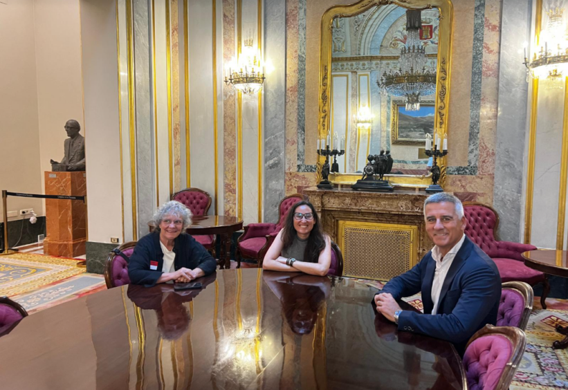 contactos con grupos políticos para abordar la falta de capacidad de examen